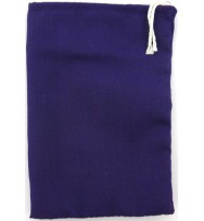 BAG CLOTH PURPLE 3x4"